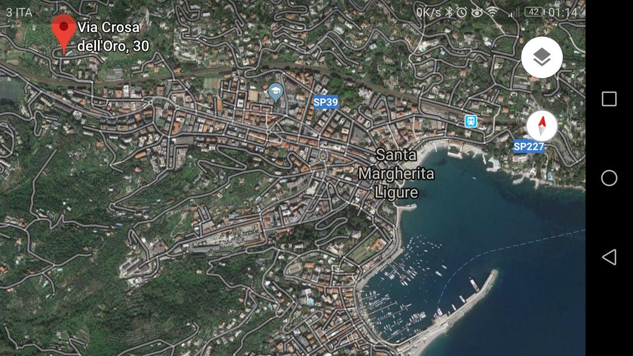 Crosa Dell'Oro Lejlighed Santa Margherita Ligure Eksteriør billede